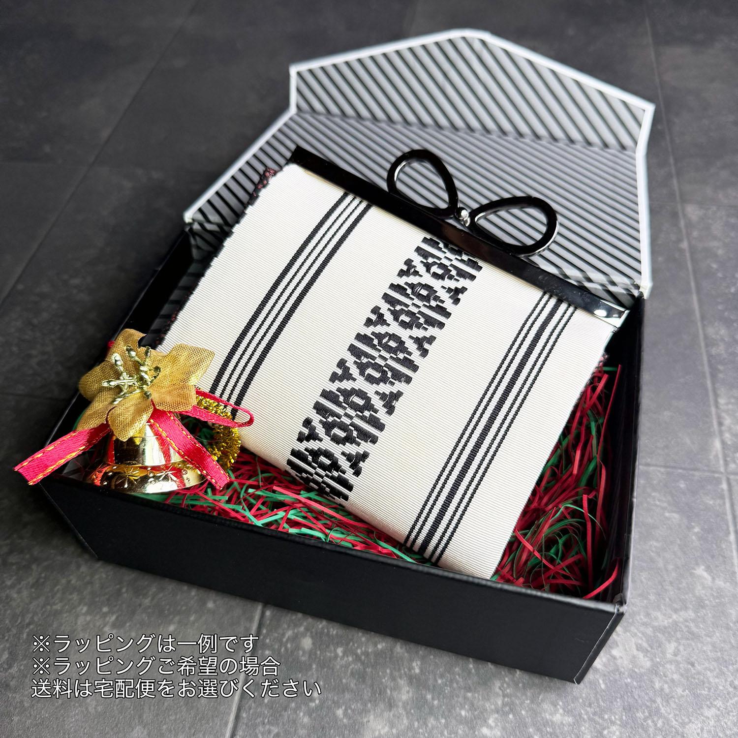 《桃唐華》お札を折らない二つ折りスリム財布〈正絹・着物帯リメイク〉 | 5枚目